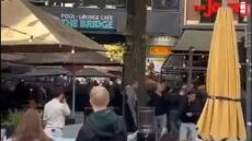 Europa League: Ξύλο και καρεκλοπόλεμος μεταξύ των οπαδών Τβέντε και Φενέρμπαχτσε στο Ενσέντε