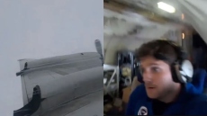 Επιστήμονες πέταξαν κοντά στον τυφώνα Μίλτον - Δείτε το βίντεο με τις αναταράξεις και τις αντιδράσεις τους