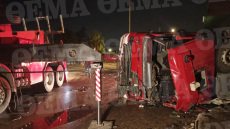 Ασπρόπυργος: Εκτροπή πυροσβεστικού οχήματος - Ένας νεκρός, δύο τραυματίες