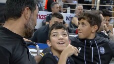 ΠΑΟΚ: Στο «Παλατάκι» ο μικρός Γιαννάκης μαζί με Βιεϊρίνια και Τάισον – Βίντεο