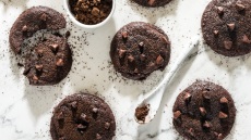 Cookies με μαύρη σοκολάτα, χωρίς γλουτένη