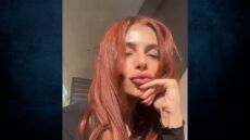 Ελευθερία Ελευθερίου: Έβαψε τα μαλλιά της κόκκινα