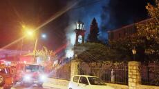 Φωτιά στον μητροπολιτικό ναό των Ιωαννίνων - Ξεκίνησε από τον γυναικωνίτη