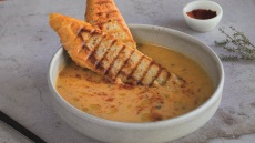 Σούπα λαχανικών με τραχανά