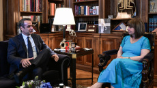 Συνάντηση Μητσοτάκη – Σακελλαροπούλου τη Δευτέρα στο Προεδρικό Μέγαρο