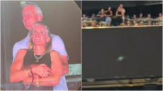 Νέο βίντεο δείχνει τι έκανε το viral παράνομο ζευγάρι πριν τους «πιάσει» η kiss cam στους Coldplay
