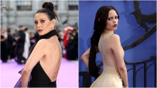 Κάθριν Ζέτα Τζόουνς και Τζένα Ορτέγκα εντυπωσίασαν στην παγκόσμια πρεμιέρα της δεύτερης σεζόν της σειράς «Wednesday»
