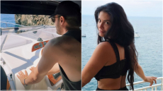 Η Μαρία Κορινθίου ανέβασε νέες εικόνες από τις διακοπές με τον σύντροφό της στην Ιταλία: Ο καπετάνιος μου, έγραψε 