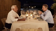 Στο σπίτι του Μητσοτάκη για δείπνο ο πρόεδρος του Ευρωπαϊκού Συμβουλίου, Αντόνιο Κόστα - Δείτε φωτογραφίες