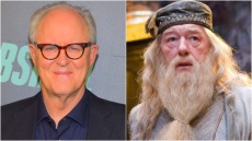 Ο Τζον Λίθγκοου μεταμορφώθηκε σε Ντάμπλντορ - Κυκλοφορήσαν οι πρώτες εικόνες από τα γυρίσματα της νέας σειράς «Χάρι Πότερ»