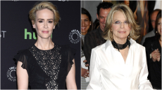 Σάρα Πόλσον: Συντετριμμένη έξω από το σπίτι της Νταϊάν Κίτον μετά τον θάνατό της