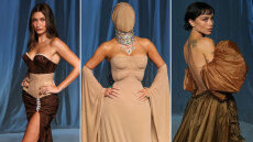 To full face της Καρντάσιαν, η εντυπωσιακή τουαλέτα της Μπίμπερ και η μακριά ουρά της Κράβιτζ στο Academy Museum Gala
