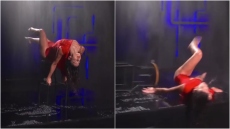 GNTM: Το ατύχημα της Ειρήνης - Έπεσε από το σκαμπό κατά τη διάρκεια της φωτογράφισης