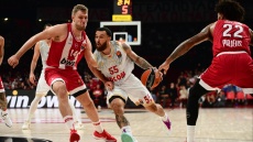 Euroleague: Η Μονακό πλήγωσε τον Ολυμπιακό στο ΣΕΦ, παραμένει πρώτη η Χαποέλ - Δείτε βίντεο 