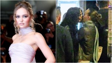 Η Λίλι Ρόουζ Ντεπ δεν κρύβει τον έρωτά της - Το φιλί με τη σύντροφό της στους δρόμους του Λονδίνου