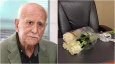 Γιώργος Παπαδάκης: Άφησαν λουλούδια και ένα αναμμένο κερί στο γραφείο του στον ΑΝΤ1