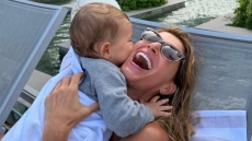 Ο γιος της Ζιζέλ και του Χοακίμ Βαλέντε έγινε ενός έτους: Οι φωτογραφίες που δημοσίευσε το μοντέλο