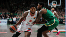 Ζάλγκιρις - Ολυμπιακός 99-94: «Λύγισε»  μετά από δύο παρατάσεις στο Κάουνας 