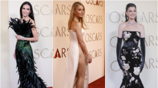 Τα πλούσια φτερά της Ντέμι Μουρ, η σέξι διαφάνεια της Γκουίνεθ Πάλτροου και η λουλουδένια Άν Χάθαγουεϊ, οι λαμπερές εμφανίσεις των Όσκαρ