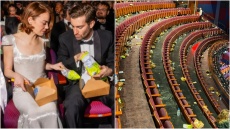 «Οι πλούσιοι αφήνουν τη βρωμιά για τους άλλους»: Φωτογραφία με σκουπίδια στην αίθουσα τελετής των Όσκαρ προκαλεί οργή στα social media 