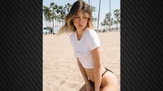 Κλέλια Ανδριολάτου: Οι πόζες σε παραλία του Λος Άντζελες, δείτε φωτογραφίες