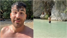 Ο Νικηφόρος βούτηξε στα παγωμένα νερά του Αχέροντα: Είναι από τις πιο ωραίες εμπειρίες της ζωής μου