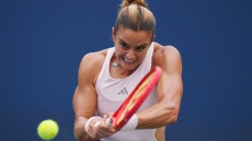 Με μεγάλη ανατροπή στον δεύτερο γύρο του US Open η Σάκκαρη, 2-1 τη Μοντγκόμερι 