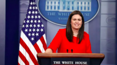 Σάρα Σάντερς: O Θεός ήθελε ο Τραμπ να γίνει πρόεδρος των ΗΠΑ