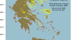 Καιρός: Πάνω από 3.600 κεραυνοί την Κυριακή