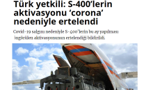 Αναβάλλει την ενεργοποίηση των S-400η Τουρκία