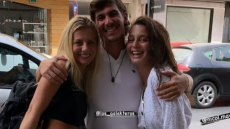 Παύλος Γαλακτερός - Νικολέτα Μαυρίδη: Υποδέχτηκαν την Έλενα Χαμπέρη στον Βόλο - Δείτε φωτογραφίες