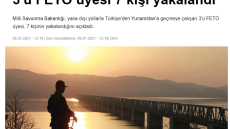 Τουρκία: «Συλλήψεις μελών της FETO στον Έβρο»