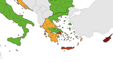 Κορωνοϊός - ECDC: Την επιδείνωση στην Ελλάδα δείχνουν οι νέοι χάρτες - «Πορτοκαλί» Αττική και Κρήτη