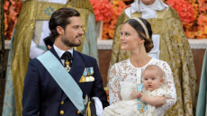 Σουηδία: Βάφτισαν το τρίτο τους παιδί ο πρίγκιπας Καρλ και η πριγκίπισσα Σοφία