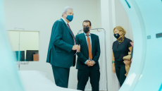 Εγκαινιάστηκε ο νέος, υπερσύγχρονος αξονικός τομογράφος στο «Σωτηρία»