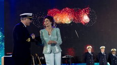 Ντουμπάι: Η Σοφία Λόρεν βάφτισε το νεότευκτο κρουαζιερόπλοιο «MSC Virtuosa»