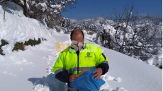 Κακοκαιρία «Φίλιππος» - Βόρεια Εύβοια: Δεν διακρίνονται από το χιόνι οι δρόμοι, δείτε φωτογραφίες