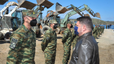 Μήνυμα Χαρδαλιά από τις Οινούσσες: «Τρομοκράτης» η Τουρκία, έτοιμοι να προασπίσουμε τα κυριαρχικά μας δικαιώματα