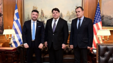 Συναντήθηκαν Τσούνης-Παναγιωτόπουλος: «Σε υψηλό επίπεδο οι αμυντικές σχέσεις Ελλάδας - ΗΠΑ»