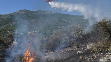 Φωτιές: Σε εξέλιξη η πυρκαγιά στο Πόρτο Γερμενό, καλύτερη η εικόνα στον Πύργο Ηλείας