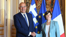 Στην Αθήνα η υπουργός Εξωτερικών της Γαλλίας - Συνάντηση με τον Νίκο Δένδια 