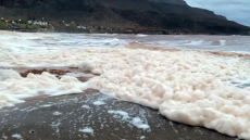 Κρήτη: Γιατί άφρισε η θάλασσα μετά την κακοκαιρία - Δείτε βίντεο 