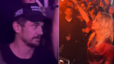 Τζέιμς Φράνκο και Άννα Βίσση διασκέδασαν μαζί στη νυχτερινή Αθήνα - Δείτε βίντεο