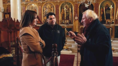 Μεγάλη Εικόνα: Η Νίκη Λυμπεράκη υποδέχεται τον πρέσβη των ΗΠΑ, Γιώργο Τσούνη