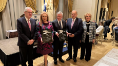 Το American Hellenic Institute τίμησε την Ειρήνη Νταϊφά και τον Συμεών Τσομώκο