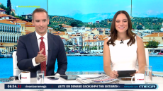 Νικήτας Κορωνάκης και Μπάγια Αντωνοπούλου αποχαιρέτησαν τους πρωινούς τηλεθεατές του Mega