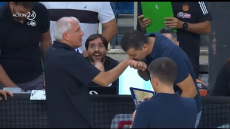 Τουρνουά «Παύλος Γιαννακόπουλος»: Ο Εμρέ Τσαν φίλησε το χέρι του Ζέλιμιρ Ομπράντοβιτς - Δείτε βίντεο