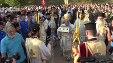 Ιωάννινα: Κοσμοσυρροή πιστών για να προσκυνήσουν την Τιμία Ζώνη της Θεοτόκου (βίντεο και φωτογραφίες)