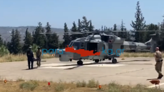 Με αεροδιακομιδή στο νοσοκομείο Χανίων άνδρας που υπηρετεί σε βρετανικό πολεμικό πλοίο - Δείτε βίντεο