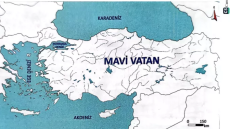 Η «Γαλάζια Πατρίδα» στα τουρκικά σχολικά βιβλία - Ο χάρτης που παρουσιάζεται στους μαθητές